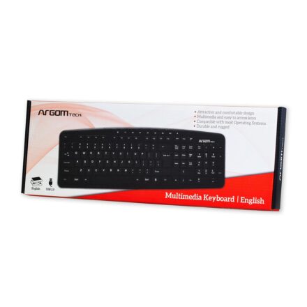 argomtech shiva teclado multimedia en español usb, arg kb 7807 color negro qwerty