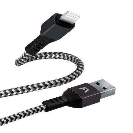 Cable Lightning a USB-A 2.0 | ARGOMTECH | ARG-CB-0023BK | 1.8 m negro