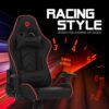 silla gamer argom tech ergo fx, negro