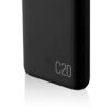 cargador portátil argomtech c20 20000mah negro power bank