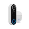 Timbre Con Vídeo Argomtech Vision 2 Wifi Full Hd 1080p Ip65 Color Blanco