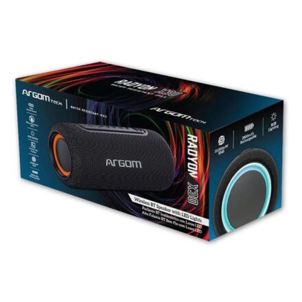 parlante bluetooth argomtech radyon x30 (a00615) 2000mah color negro