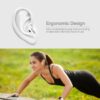 auriculares bluetooth inalámbricos argomtech skeipods e56 color blanco