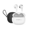 auriculares bluetooth inalámbricos argomtech skeipods e56 color blanco