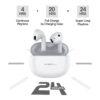 auriculares bluetooth inalámbricos skeipods e56 verde