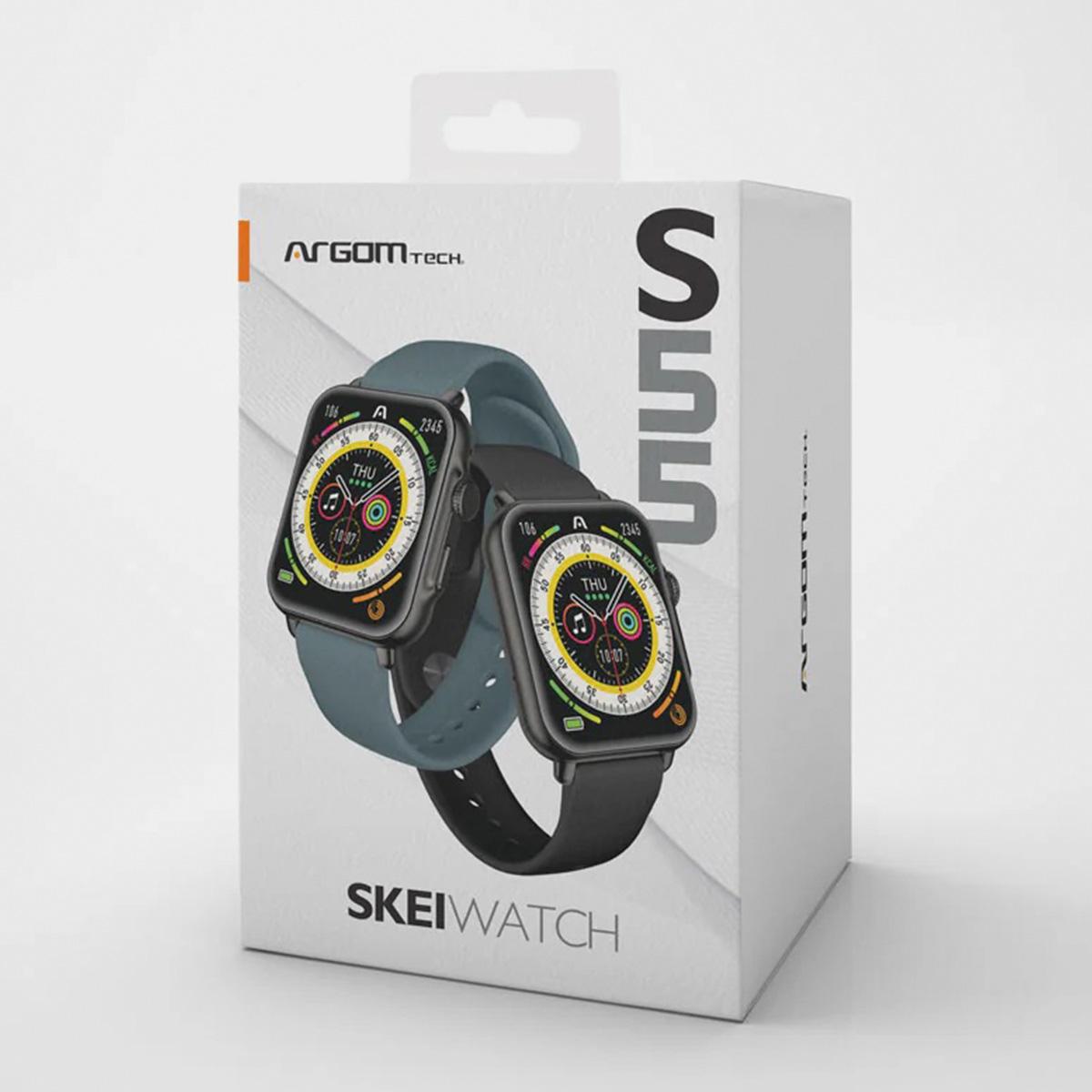 reloj s55 black argom caja negro malla negro reloj s55 black argom caja negro malla negro