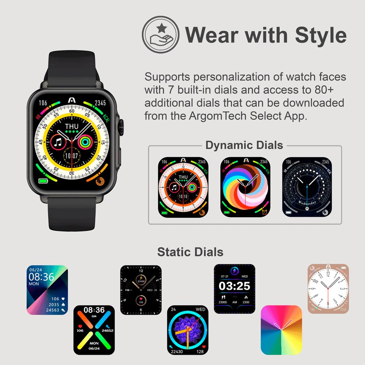 smartwatch argomtech skeiwatch s55 arg wt 6055bg beige smartwatch argomtech skeiwatch s55 arg wt 6055bg beige