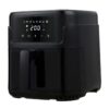 freidora de aire techgo af50d r 1300w 5l 8 programas negra