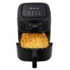 freidora de aire techgo af50d r 1300w 5l 8 programas negra