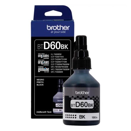 Botella de tinta | Brother | BTD60BK | negra original 108 ml InkBenefit Tank Botella de tinta | Brother | BTD60BK | negra original 108 ml InkBenefit Tank
