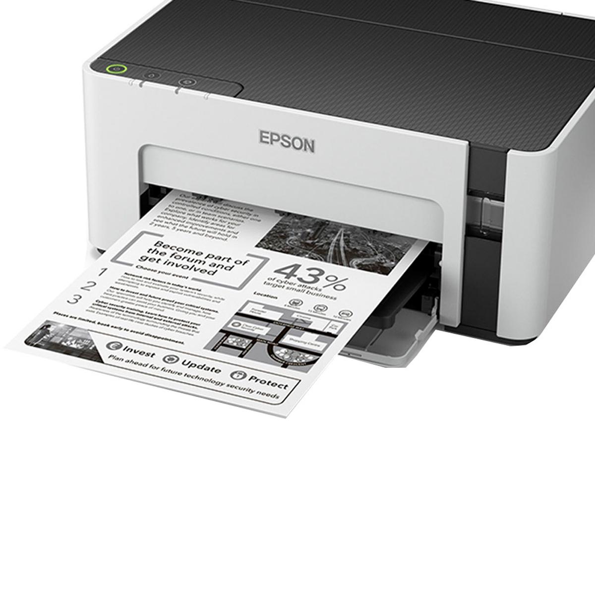 impresora simple función monocromática epson ecotank m1120 con wifi 220v impresora simple función monocromática epson ecotank m1120 con wifi 220v