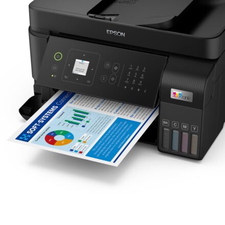 impresora multifunción a color epson ecotank l5590 con wifi