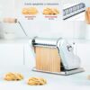 maquina pastalinda clasica 200 cromada 20cm pastas fideos maquina pastalinda clasica 200 cromada 20cm pastas fideos