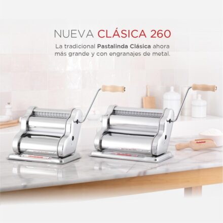 maquina de pastas pastalinda clásica 200 negro 20cm