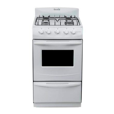 Cocina | Escorial | Candor S2 | 4 hornallas, horno 52,6 L, gas licuado