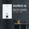 calefon a gas natural 14l escorial ce 14lbn blanco calefon a gas natural 14l escorial ce 14lbn blanco