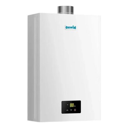 calefón tiro forzado gas natural escorial 15 l ce 15l smart