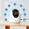 cámara seguridad ip wifi 6 tenda cp3 pro 3 mp vigilancia inalámbrica interior movimiento 360 audio ia alarma visión nocturna color