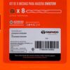 kit de 8 mechas daewoo dwkit8w para madera tamaños 3 al 10