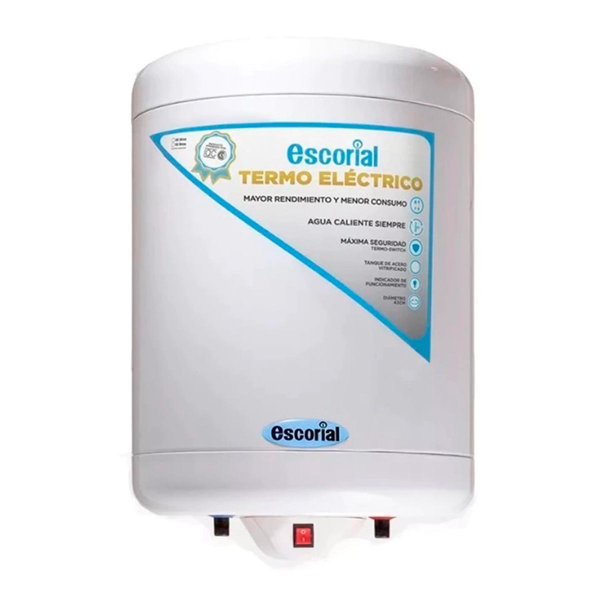 termotanque eléctrico 55l escorial el 55 de colgar conex inf termotanque eléctrico 55l escorial el 55 de colgar conex inf