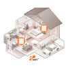 tenda ax1500 nova ex3 mesh wifi 6 de malla de 5 ghz 2 pack