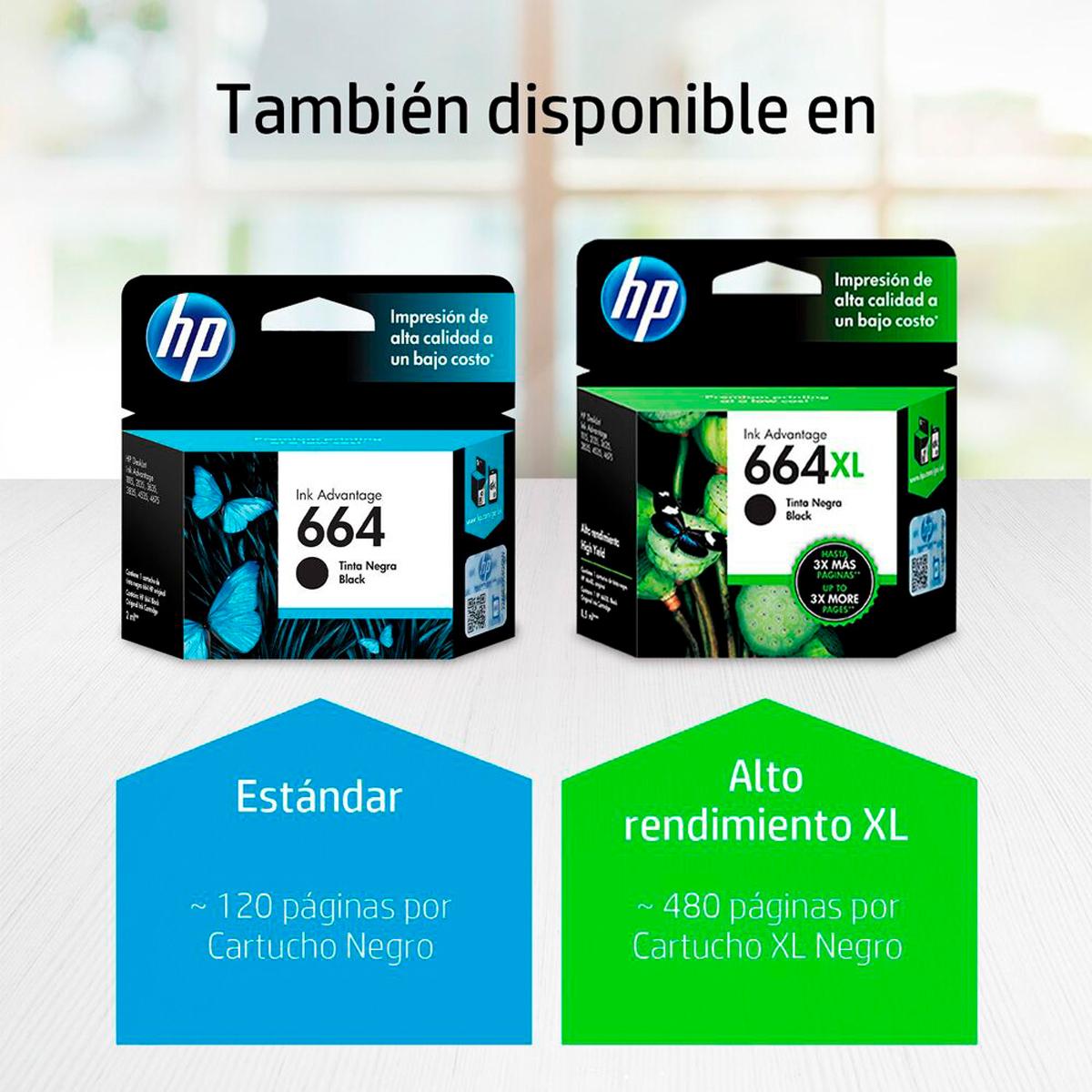 cartucho hp deskjet 1115 2136 original 664xl negro 664xl cartucho hp deskjet 1115 2136 original 664xl negro 664xl
