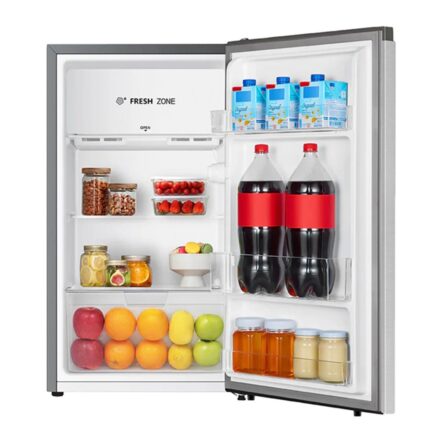 heladera bajo mesada 124 litros vondom hel82 acero inoxidable con congelador