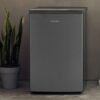 heladera bajo mesada 124 litros vondom hel82 acero inoxidable con congelador
