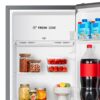 heladera bajo mesada 124 litros vondom hel82 acero inoxidable con congelador