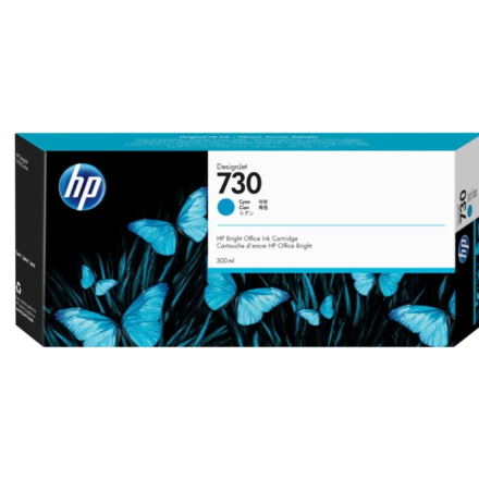 Tinta HP 730 Cyan 300 ml Original DesignJet | P2V68A