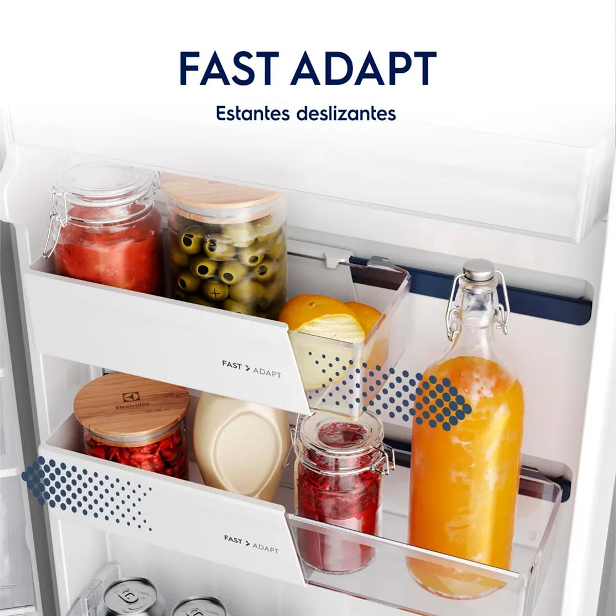heladera no frost inverter 408l electrolux top freezer if43s plata heladera no frost inverter 408l electrolux top freezer if43s plata
