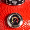 parrilla kamado bbq grill kadu k14 ahumador ceramico rojo con funda