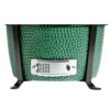 parrilla kamado bbq grill kadu k15 ahumador ceramico verde con funda