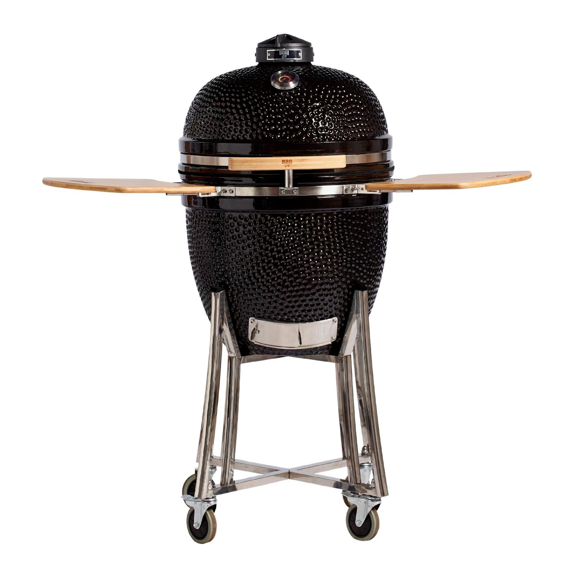 parrilla kamado bbq grill kadu k18 ahumador ceramico negro parrilla kamado bbq grill kadu k18 ahumador ceramico negro