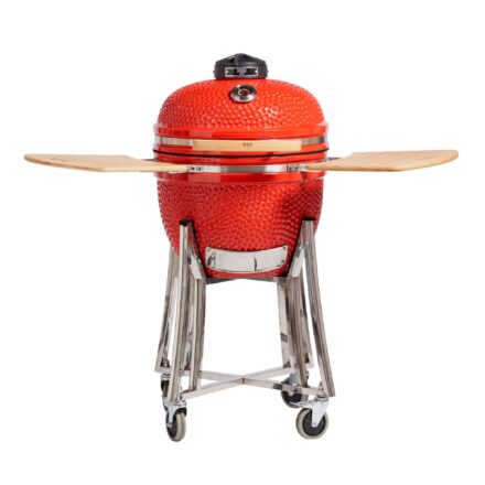 Parrilla Kamado Bbq Grill Kadu K18 Ahumador Ceramico Rojo Parrilla Kamado Bbq Grill Kadu K18 Ahumador Ceramico Rojo