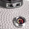 parrilla kamado bbq grill kadu k21 ahumador ceramico blanco con funda