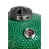 parrilla kamado bbq grill kadu k23 ahumador ceramico verde con funda