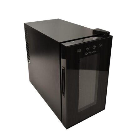 Cava de vinos termoeléctrica | TechGo | KWS-8E | 8 botellas y 23 L