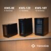 cava de vinos techgo para 8 botellas kws 8e termoeléctrica negra