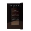 cava de vinos techgo para 8 botellas kws 8e termoeléctrica negra
