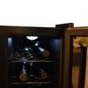 cava de vinos techgo para 8 botellas kws 8e termoeléctrica negra
