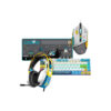 Combo | Gamer Level Up | Perseo 4 en 1 Teclado Mouse Auriculares y Pad