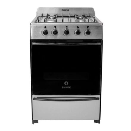 Cocina a gas | Escorial | Master Classic Inox | 4 hornallas 56 cm