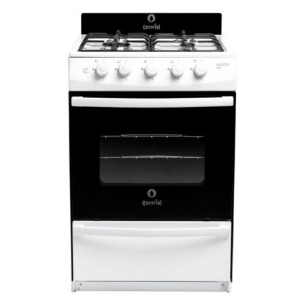 Cocina | Escorial | Master Style | Multigas 56cm 4 Hornallas Blanca
