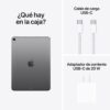 ipad air 11″ apple wi fi + celular 256gb space grey mcg04le a