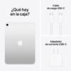 ipad 11″ apple wi fi 128gb silver md3y4le a