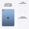 ipad 11″ apple wi fi 128gb blue md4a4le a