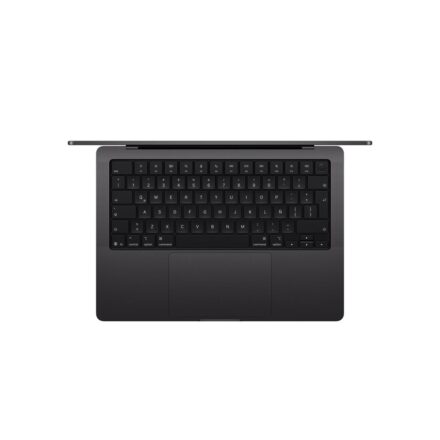 macbook pro 14″ apple m5 cpu 10core gpu 10core, 1tb ssd, 24gb ram space black mde34le aa