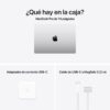 macbook pro 14″ apple m5 cpu 10core gpu 10core, 1tb ssd, 16gb ram silver mde54le a