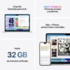 macbook air 13″ apple m5 cpu 10core gpu 8core, 512gb ssd, 16gb ram silver mdh74le a